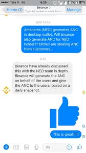 Unfortunate news for binance, but this is just a sign that regulating is coming to town after the fiasco with quadriga. Binance Neo Antshares Crypto Album On Imgur