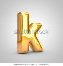 Download Golden Metallic Balloon Letter K Lowercase Isolated On White Background 3d Rendered Illustration Metallic Balloons Letters Letter Balloons Lowercase A