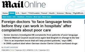 True Or False Language Tests For Doctors Are Banned Under Eu Law Read News Health Science Think Tank