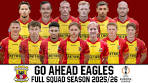 Go Ahead Eagles Official Squad 2025/26 Season | Eredivisie ... - YouTube