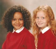 Black And White Identical Twins National Geographic What These 2 Girls Have In Common Seems Impossible It S So Unlikely Long Hair Girl Biracial Twins Twin Sisters