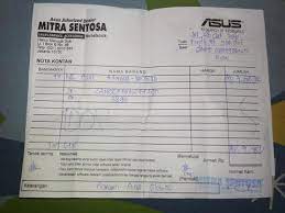 Tentunya ada surat perjanjian / nota kesepakatan sekaligus nota pembelian tertulis lama garansinya. Terjual Laptop Asus 456u Kaskus