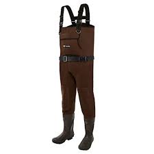 Tidewe Neoprene Waders Cleated Bootfoot Men Chest Waders