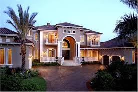 The homes in this collection can offer one or two levels and typically showcase over 3000 square feet of flamboyant and distinguished living. 5 Bedrm 6780 Sq Ft Mediterranean House Plan 175 1073