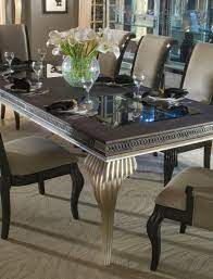 It hasn't done in the concept of searching during a physical store, however it gave the customers another means that to buy and an even bigger market that provides bigger. Hollywood Swank Modern 5 In 2021 Luxury Dining Room Luxury Dining Rectangular Dining Table
