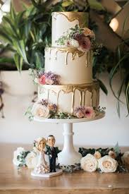 3 Tiered Buttercream Cake With Dripping Gold Frosting The Ruby Street Wedding Venue Photographer C Wedding Cake Toppers Cool Wedding Cakes Gold Wedding Cake