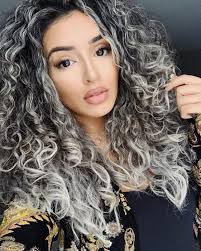 Welcome to angels hair & beauty, your source for all things waxing, spray tanning, hair styling and nails. Pin By Danica Angell On Hair Styles Product Favorites Red Hair Makeup Dyed Curly Hair Curly Silver Hair