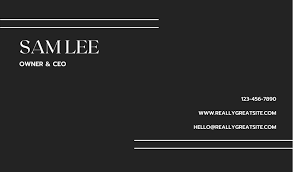 Are you looking for free black business card templates? Free Printable Customizable Black Business Card Templates Canva