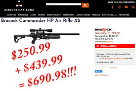 We do accept trades on purchases of new or used goods. Brocock Commander Deals Now At Airguns Of Arizona