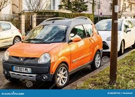 Image result for Orange 2005 Aixam-Mega