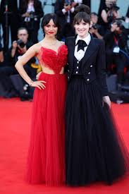 Winona Ryder and Jenna Ortega Twin in Tulle Skirts at the Beetlejuice  Beetlejuice Venice Premiere