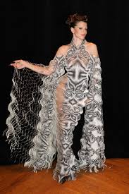 Julia Fox back at Paris Fashion Week in Iris Van Herpen gown