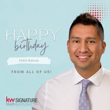 Happy Birthday, Fidel Batres! Today is YOUR day. Make it your best one yet!  😎🎊