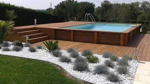 Azurea Piscine Hors Sol Bois Garten Gartenideen Gartendeko Gartenanlegen In 2020 Garten Garten Design Pool Fur Kleinen Garten