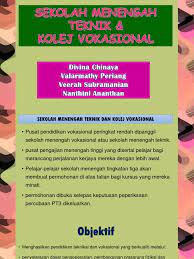 Permohonan dalam talian melalui laman. Perbezaan Sekolah Men Teknik Dgn Kolej Vokasional