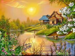 Most Beautiful Nature Paintings Google Search Scenery Pictures Landscape Paintings Landscape Antique painting, hudson river valley landscape by james b.