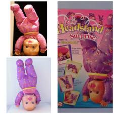 Baby Surprise Doll Headstand 1995 Childhood Dolls Headstand