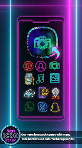 Icon maker this is not a clear cut android icon maker app, it is more of a professional and design app. Updated Neon App Icon Creator Android App Download 2021