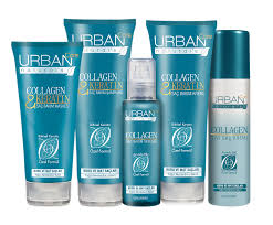 Kuru Mat Ve Hacimsiz Saclara Ozel Seri Collagen Keratin Kurusac Urbancare Keratin Collagen Shampoo Bottle