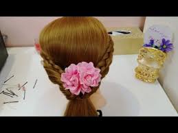 تسريحة شعر سهلة وسريعة للبنات الصغار والكبار للعيد والمدرسة والمناسبات تسريحات بنات Easy Hairsty Youtube Girl Hairstyles Easy Hairstyles Hairstyle
