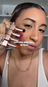 Which one is your  favorite?#lipbalm#valentino#luxurymakeup#trendingmakeup#newmakeup#musthavemakeup#discobalm#giftedbyvalentinobeauty#sephora@sephora@Valentino.Beauty