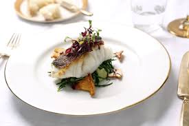 Hosts and hostesses want to make sure that they do not serve foods to which the guests may have an allergic reaction and when dealing with different cultures, they want to make sure the food is not offensive. Plated Dinner Party Main Course Roast Fillet Of Cod With Fennel Puree Samphire And Girolles Dinner Party Main Course Healthy Living Recipes Main Course