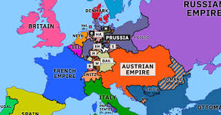 It includes country boundaries, major. Outbreak Of The Austro Prussian War Historical Atlas Of Europe 14 June 1866 Omniatlas