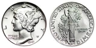1941 S Mercury Silver Dime Coin Value Prices Photos Info