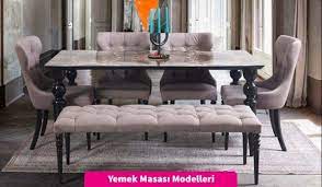 2019 Yemek Masasi Modelleri Mobilya Mobilya Fikirleri Ev Dekoru