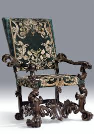 A North Italian Mother Of Pearl Inlaid Green Gilt And Polychrome Japanned Armchair Venice Circa 1700 20 The Rectangular Ba Carved Chairs Art Storage Armchair