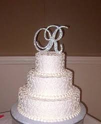 Bling Wedding Cake Topper Crystal Sparkle Rhinestone Monogram Initial 6 Tall A B C D E F G H I J K L M N O P Q R S T U V W X Y Z Bling Wedding Cakes Diy Wedding Cake Wedding Cake Toppers