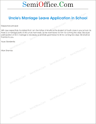 Writing a leave application for marriage following a respectful tone and perfect letter format increases the chances that your employer or principal will this letter serves as a formal application for a leave of absence to attend my sister's wedding. Self Marriage Leave Application Zooaspoy