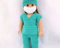 Pdf free crochet doll clothes patterns for 18 inch dolls. 18 Inch Doll Crochet Etsy