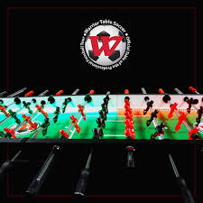 What Are You Doing For Sundayfunday How About A Game Of Foosball Warriortablesoccer Warriorcustomfoosball Warriorfoo Foosball Table Foosball Soccer Table