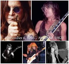 Randy Rhoads (Dec 6, 1956 to March 19,1982) Guitarist for Ozzy Osborne.  Rhoads was killed in a small engine plane crash. Im sorry if i keep posting  musicians but im a professional