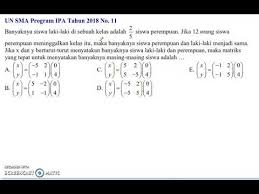 We did not find results for: Soal Cerita Matriks Contoh Soal Pelajaran