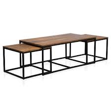 3 piece docila pack coffee end table set walnut acme, 20 inspirations of coffee table sets target. Coffee Tables Sets Target