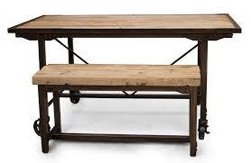 Best rustic farmhouse dining table. Hand Crafted Custom Farmhouse Reclaimed Wood Steel Dining Table Rustic Kitchen Table Bench Conference Table By Real Industrial Edge Furniture Llc Custommade Com