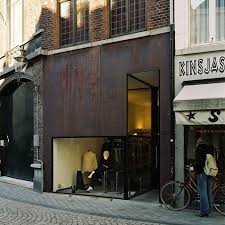 I Am The New Black Theabsolution Beltgens Fashion Shop By Wiel Storefront Design Retail Facade Architecture