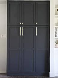 Built In Pantry With Semihandmade Brittanymakes Ikea Sektion High Kitchen Cabinets And Meuble Vestiaire Entree Placard Chambre A Coucher Deco Maison Design