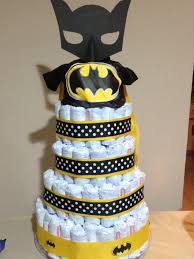 Batman Diaper Cake Batman Baby Shower Superhero Baby Shower Baby Batman