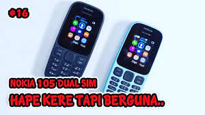 Entdecke rezepte, einrichtungsideen, stilinterpretationen und andere ideen zum ausprobieren. Nokia 105 New Dual Sim Hape Kere Tapi Berguna Unboxing Youtube