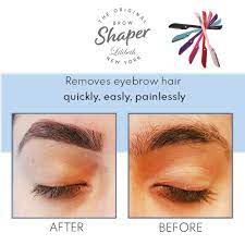 With a razor blade, we can get rid of hair quickly and without pain in the shower or with the help of the cream. Buy The Original Luxury Brow Shaper Hair Removal Dermaplaning Tool Set Of 2 Vibrant Bouquet Print Pain Free Safe And Portable Great For Eyebrows Peach Fuzz And All Types Of Facial Hair