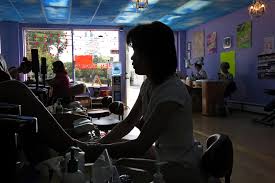 Nail salons are the best place for women to color their nails to design them. The Price Of Nice Nails The New York Times