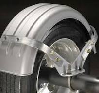 Minimizer Non-Steerable Lift Axle Bracket Kit with Single Wheel
