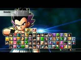 Dragon ball raging blast 2 all characters. Dragon Ball Raging Blast 2 All Characters On Select Screen Youtube