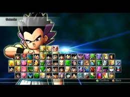 I think dragon ball raging blast but i'm not sure. Dragon Ball Raging Blast 2 All Characters On Select Screen Youtube