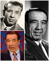 An intimidating 6'5” muscular frame, and a face like craggy granite he  played menacing strongarm men, gangsters and bullies for over 50 years