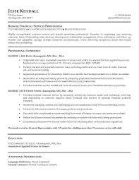 Resume Examples With Series 7 In 2020
