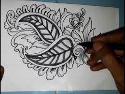 Gambar bunga hitam putih pensil gambar bunga. Gambar Mural Bunga Hitam Putih